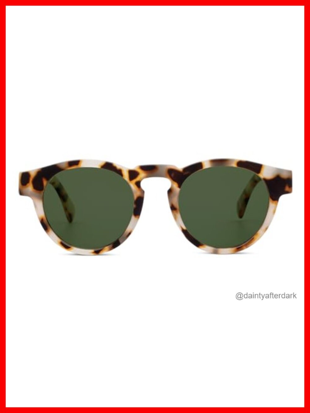 Women's Nantucket Round Polarized Sunglasses UV400 Anti-Scratch